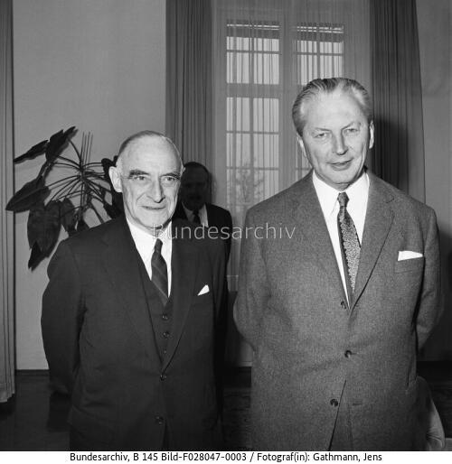 Bonn, BK Kiesinger, US-General Clay