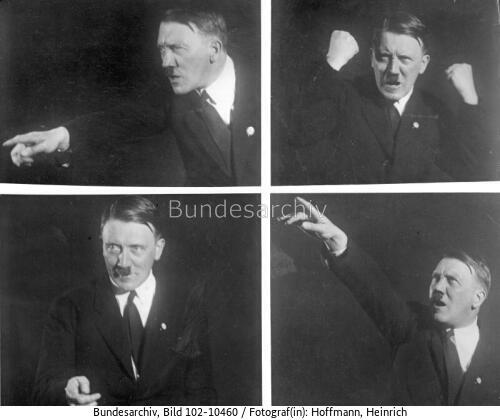 Adolf Hitler, Rednerposen