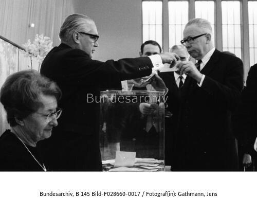 Berlin, 5. Bundesversammlung, Wahl Bundespräsident