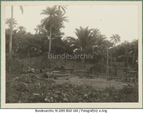Kamerun, Bauernhof, Zerstörung