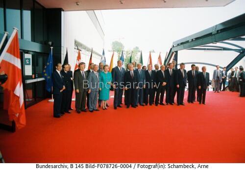 Hannover, Messe-Halle, Gruppenfoto Europäischer Rat