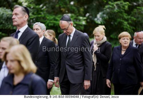 Bundeskanzler Friedrich Merz: Trauerfeier für Margot Friedländer 2025