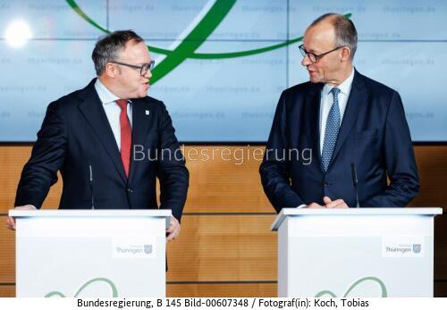 Bundeskanzler Friedrich Merz: Antrittsbesuch in Thüringen 2025