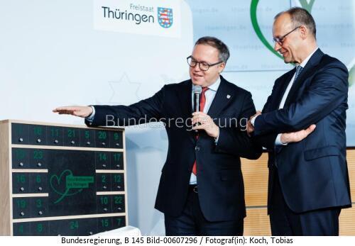 Bundeskanzler Friedrich Merz: Antrittsbesuch in Thüringen 2025