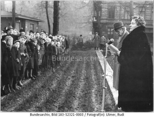 Berlin, Gedenkfeier für Heinrich Zille, Rede Blecha