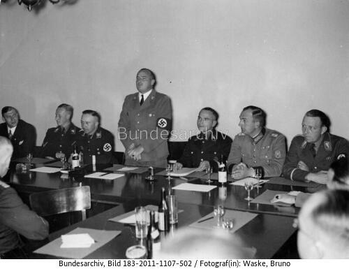 Berlin, Polizeirechtsausschuss, Heydrich, Himmler, Frank