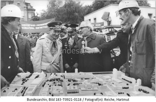 Berlin, Besuch Bykowski, Jähn, Stadtmodell