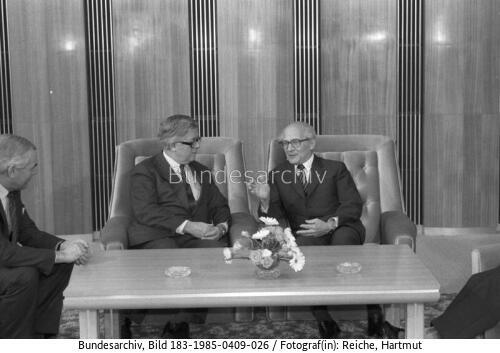 Berlin, Geoffrey Howe, Erich Honecker