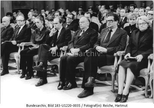 Berlin, Staatsoper, Trauerfeier für Andrew Thorndike