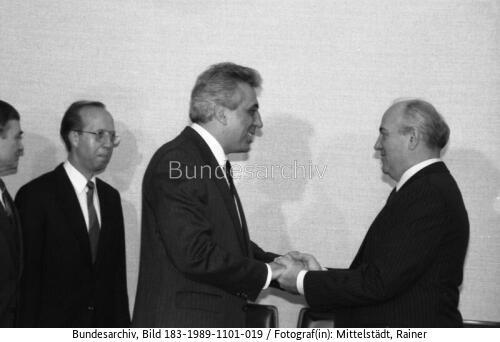 Moskau, Egon Krenz, Michail Gorbatschow