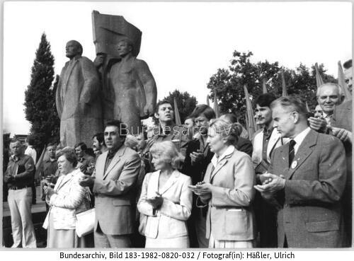 Dresden, Pioniertreffen, Gedenkveranstaltung
