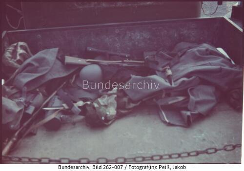 Nürnberg, Transportzug, militärische Ausrüstung