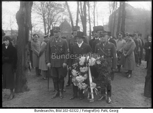 Berlin, Richthofen-Gedenkfeier, Loerzer, Udet