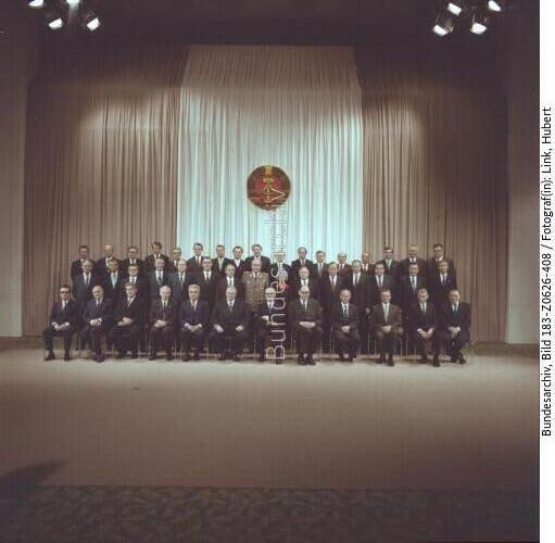 Berlin, DDR-Ministerrat, Gruppenbild