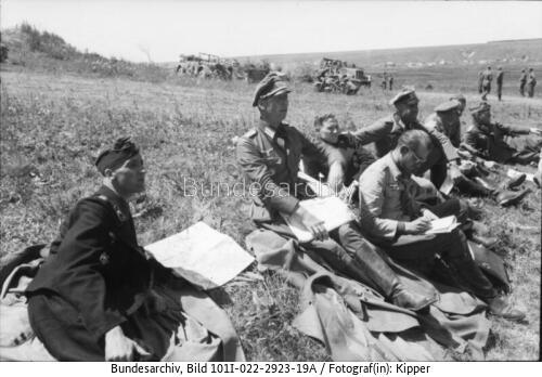 Russland, Oberst Walther v. Hünersdorff