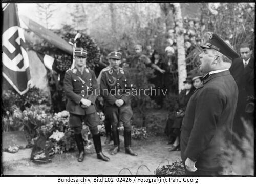 Berlin, Grab Ehrenfried Günther v. Hünefeld