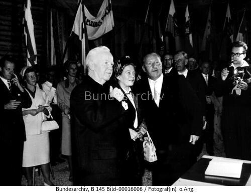 Bundespräsident Heinrich Lübke 1960