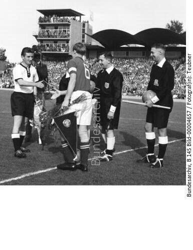 Fußball-Länderspiel UdSSR - Deutschland 1956
