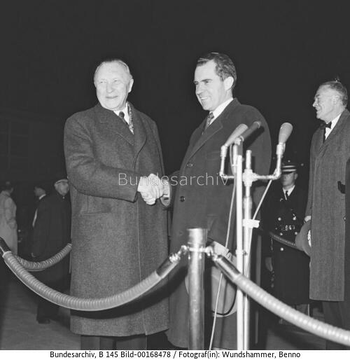 Bundeskanzler Adenauer in den USA 1960