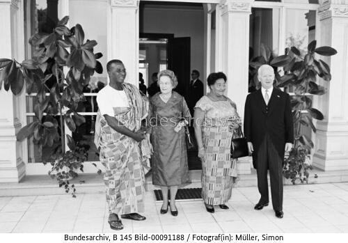 Präsident von Togo Olympio in Bonn 1961