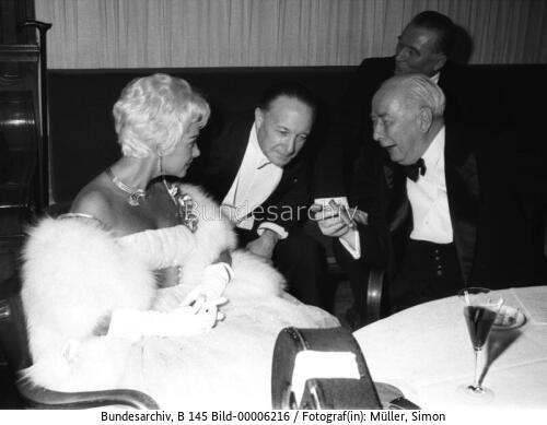 Bundespräsident Theodor Heuss 1958