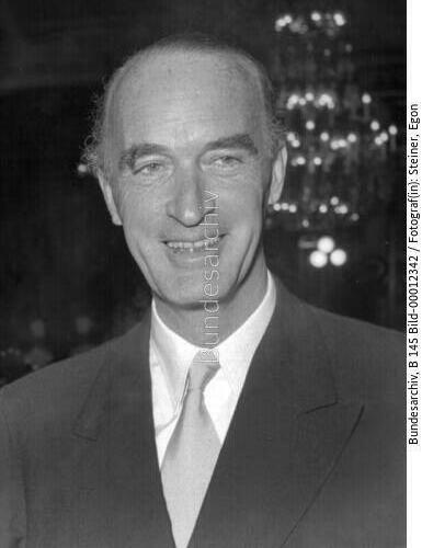 Alfried Krupp von Bohlen und Halbach 1956