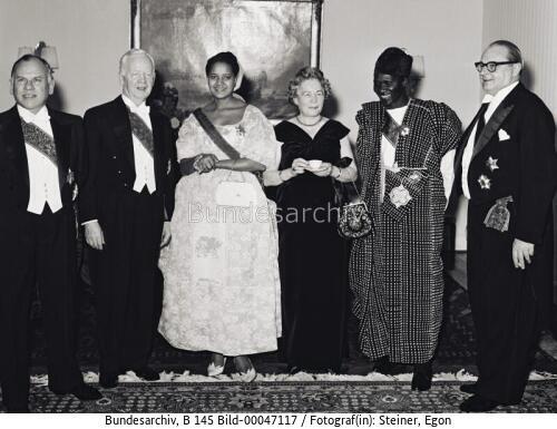 Staatsbesuch des guineischen Präsidenten Ahmed Sekou Toure in der Bundesrepublik Deutschland 1959