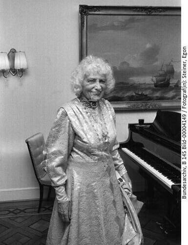 Pianistin Elly Ney 1960
