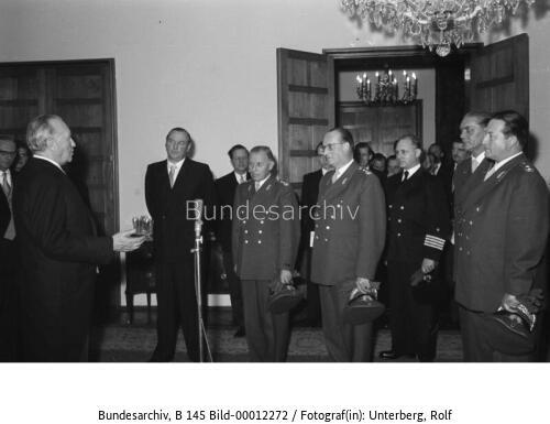 Bundeskanzler Adenauer: 80. Geburtstag 1956