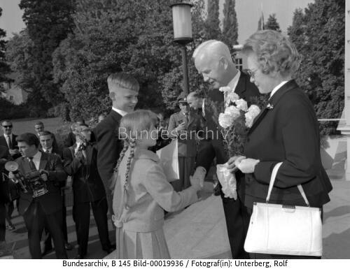 Bundespräsident Heinrich Lübke 1959