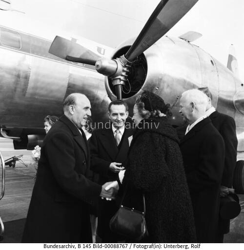 Peruanischer Präsident Prado in Bonn 1960