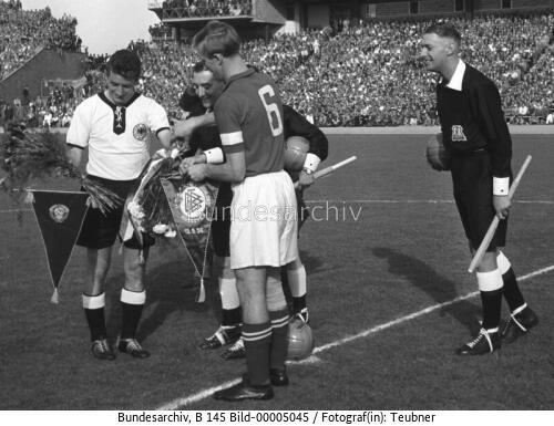 Fußball-Länderspiel UdSSR - Deutschland 1956