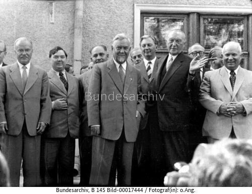 Bundeskanzler Adenauer in der UdSSR 1955