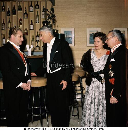 Österreichischer Außenminister Kreisky in Bonn 1960