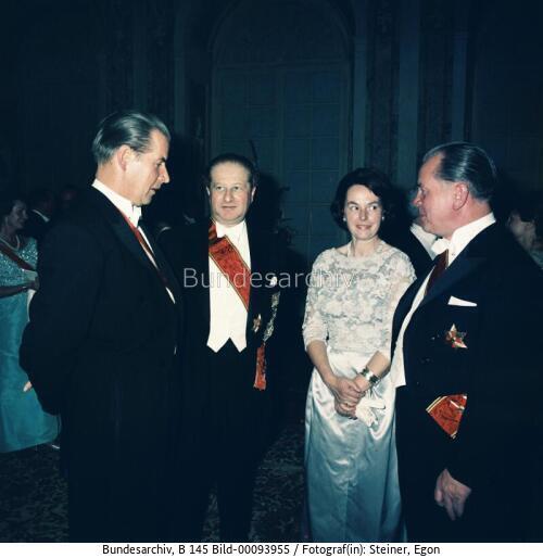 Österreichischer AM Kreisky in Brühl 1964