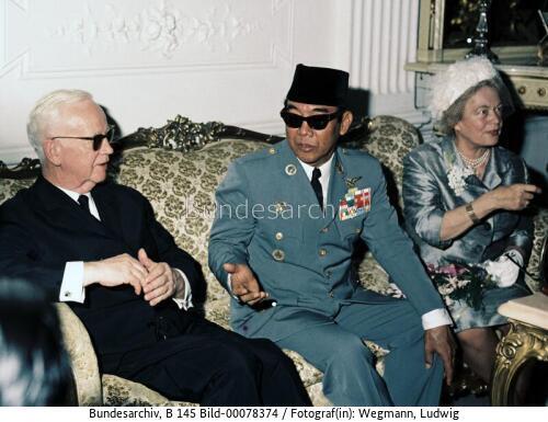 Bundespräsident Lübke in Indonesien 1963 / Asienreise