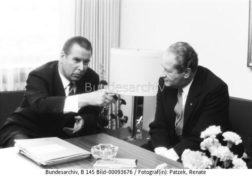 Österreichischer AM Kreisky in Bonn 1964