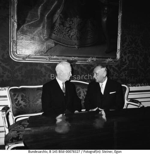 Bundespräsident Lübke in Österreich 1962