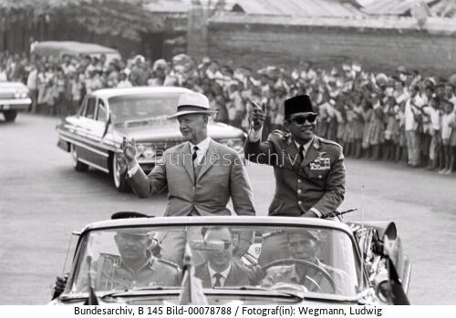 Bundespräsident Lübke in Indonesien 1963 / Asienreise