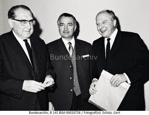 FDP-Fraktionssitzung im Berliner Reichstagsgebäude 1966