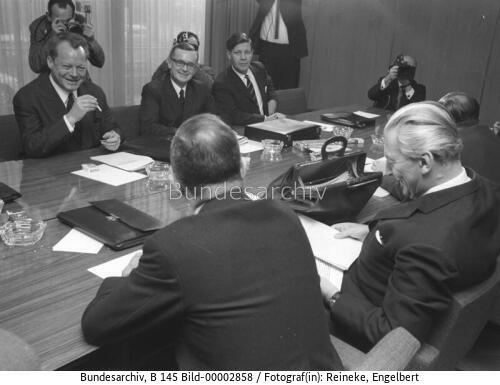 Koalitionsverhandlungen zwischen SPD und CDU 1966