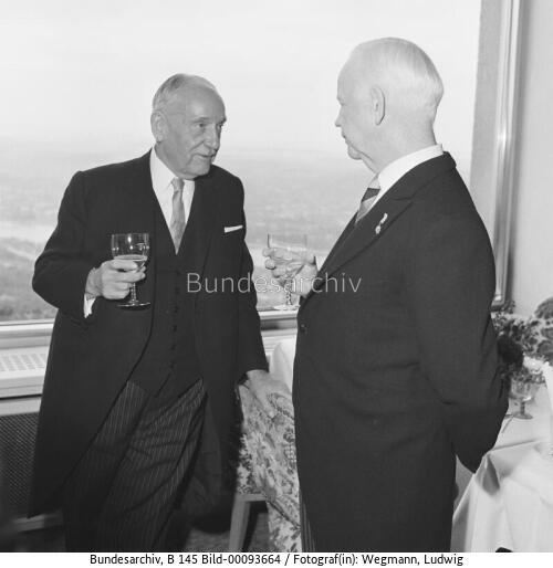 Österreichischer Bundespräsident Schärf in Königswinter 1964