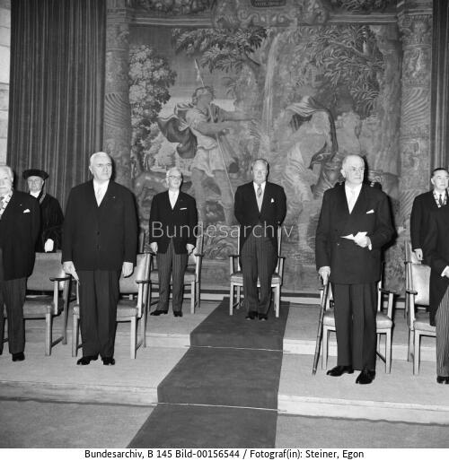 Karlspreis für britischen Lordsiegelbewahrer Heath 1963