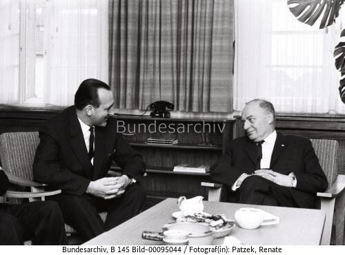 Österreichischer Landwirtschaftsminister Schleinzer in Bonn 1964