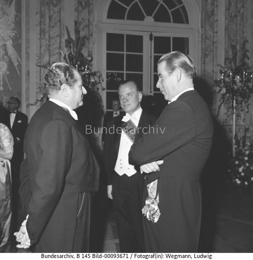 Österreichischer AM Kreisky in Brühl 1964