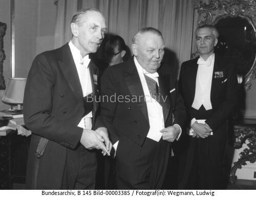 Bundeskanzler Erhard in Großbritannien 1964 / Antrittsbesuch
