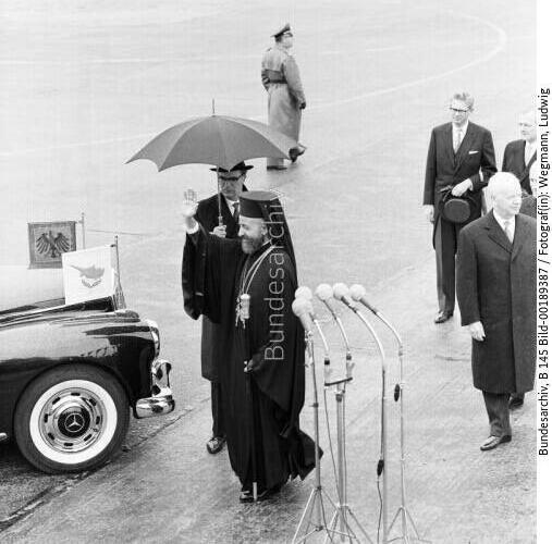 Zyprischer Präsident Makarios in Bonn 1962