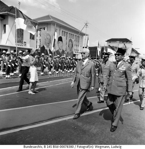 Bundespräsident Lübke in Indonesien 1963 / Asienreise