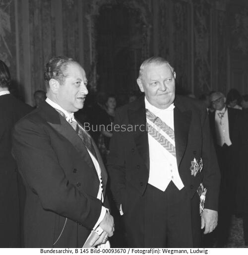 Österreichischer AM Kreisky in Brühl 1964