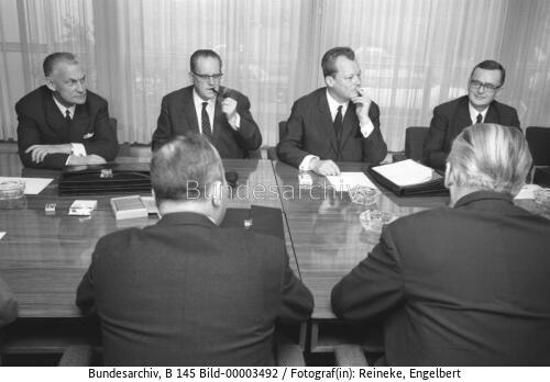Koalitionsverhandlungen zwischen SPD und CDU 1966